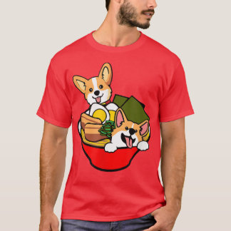 Corgi Ramen, Birthday Gifts For Dog Lovers, Funny  T-Shirt