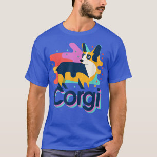 Corgi Retro Dog Owner Pembroke Welsh Corgi Funny C T-Shirt