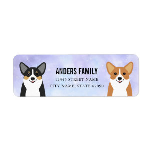 Corgi Return Address Labels