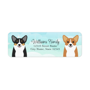 Corgi Return Address Labels