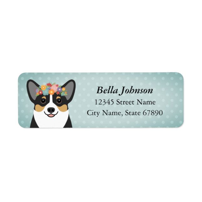 Corgi Return Address Labels (Front)