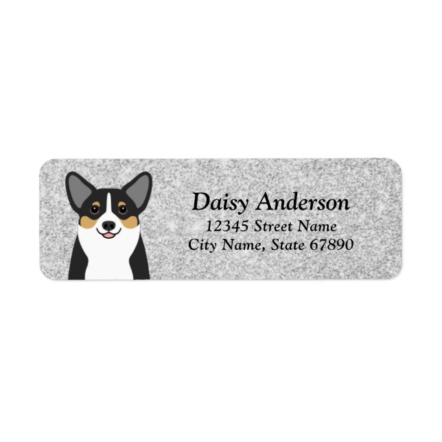 Corgi Return Address Labels (Front)
