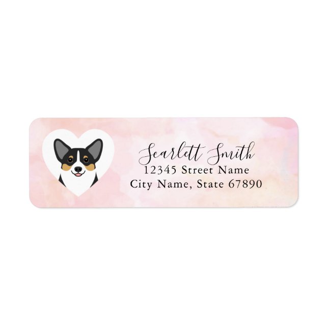 Corgi Return Address Labels (Front)