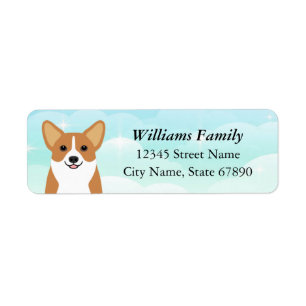 Corgi Return Address Labels