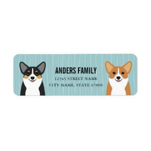 Corgi Return Address Labels