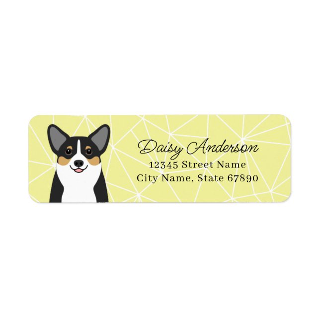 Corgi Return Address Labels (Front)