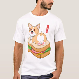 Corgi Sandwich T-Shirt