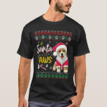Corgi Santa Dog Paws Christmas Dog Family Christma T-Shirt<br><div class="desc">Corgi Santa Dog Paws Christmas Dog Family Christmas Pajama</div>