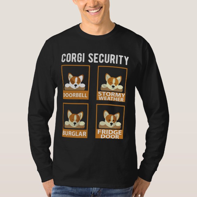 Corgi Security Active T-Shirt (Front)