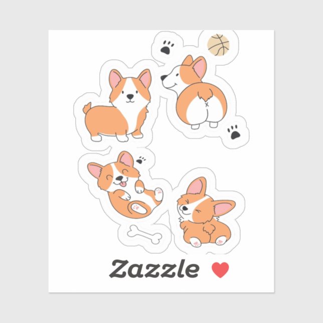 Corgi Set (Sheet)
