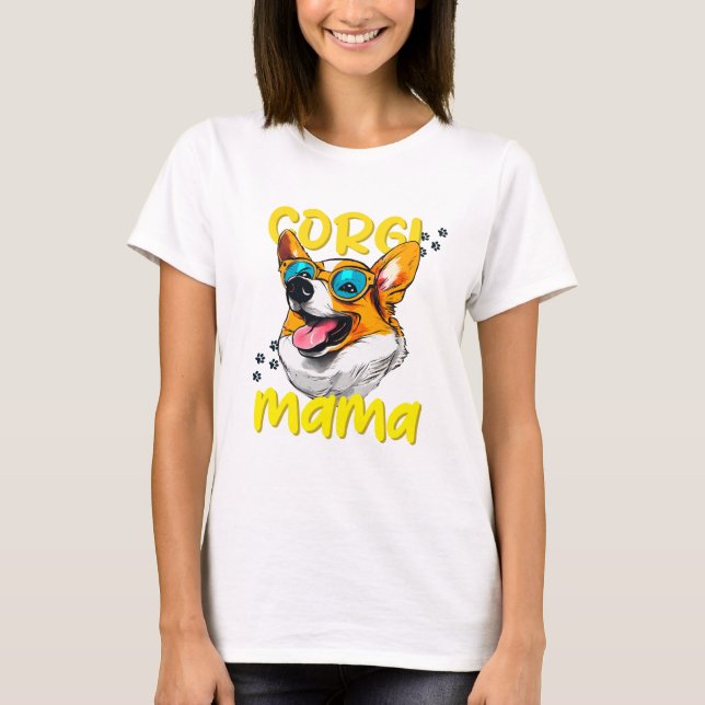 Corgi Shirt | Corgi Sweatshirt | Dog Mum (Front)