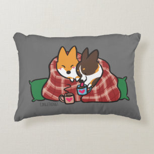 Corgi Snuggles Pillow