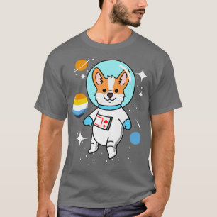 Corgi Space Aroace Pride-620 T-Shirt