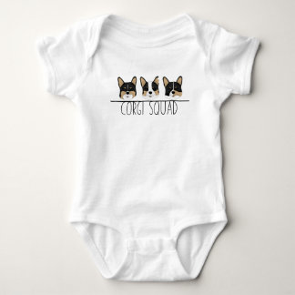 Corgi Squad Baby Bodysuit