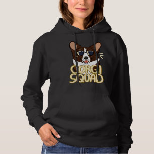 Corgi Squad Brindle Hoodie