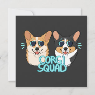 Corgi Squad  The Doctor And The Queen Invitation