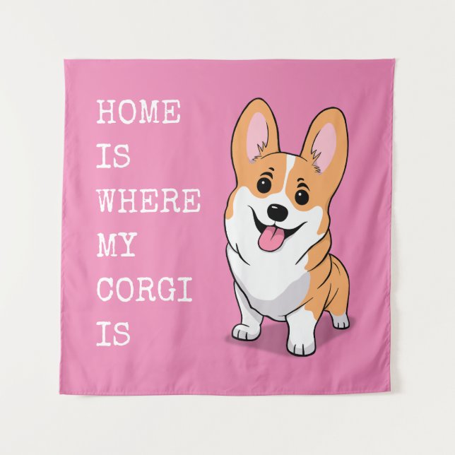 Corgi Tapestry (Front)