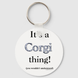 Corgi Thing Key Ring