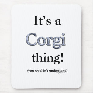 Corgi Thing Mouse Mat