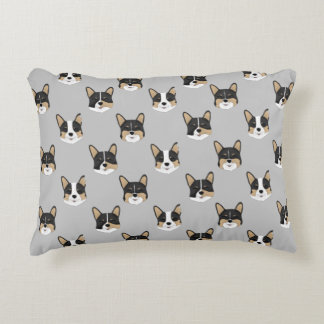 Corgi tile decorative cushion