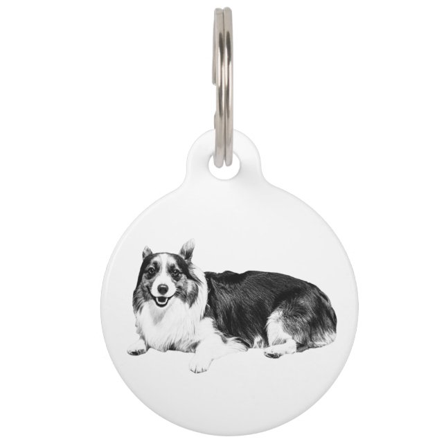 Corgi Trusted Companion Pet Tag (Front)