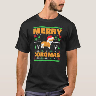 Corgi Ugly Christmas T-Shirt