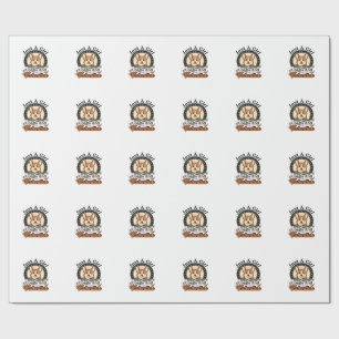 Corgi Valentine Design for Dog Lovers_1 Wrapping Paper