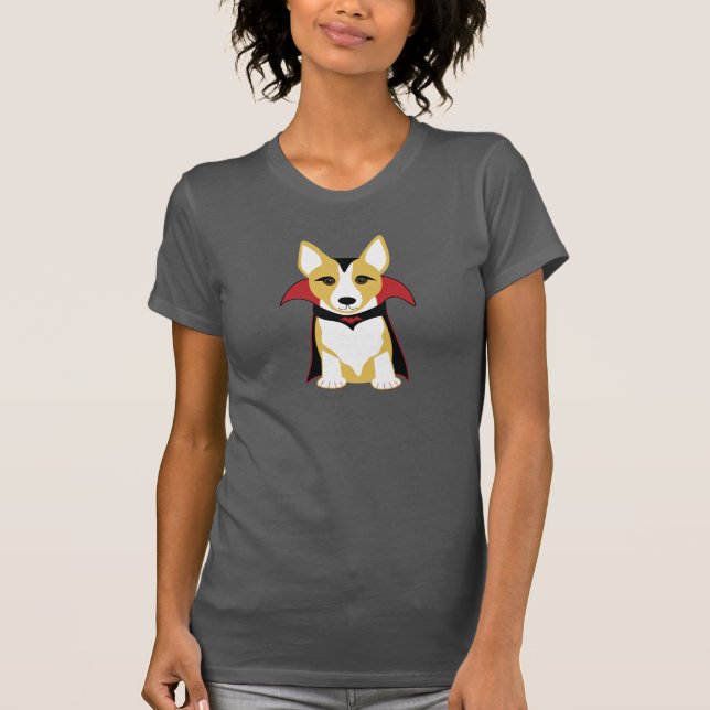 Corgi Vampire T-Shirt (Front)