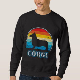 Corgi Vintage Design Dog Sweatshirt