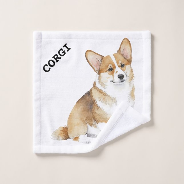 CORGI WASH CLOTH (Wash Cloth)