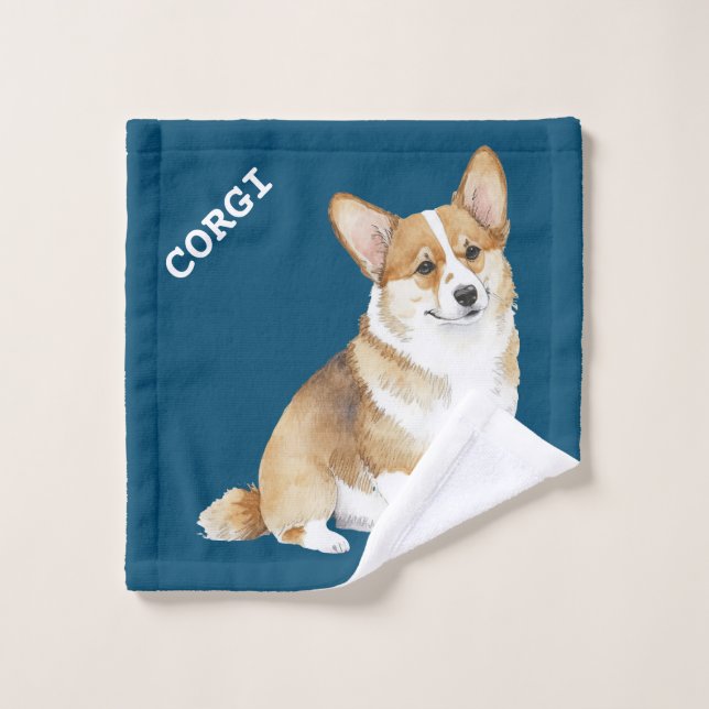CORGI WASH CLOTH (Wash Cloth)