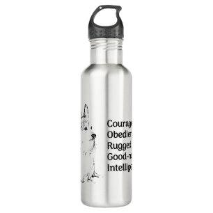 Corgi water bottle
