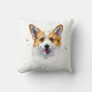 Corgi Welsh Pembroke Cute Corgi Dog Cushion
