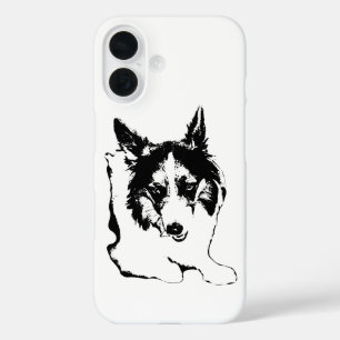 Corgi Wink for Fall Days iPhone 16 Case