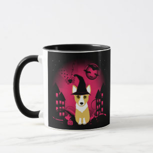 Corgi Witch Mug