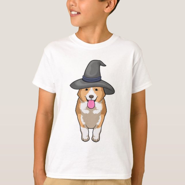 Corgi Witch T-Shirt (Front)