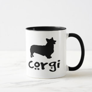 Corgi With Cool Text Mug