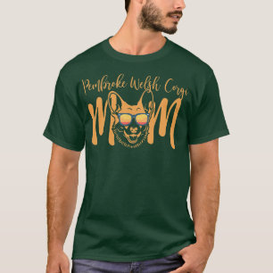 Corgi  Women Girls Pembroke Welsh Corgi Mum Gift  T-Shirt