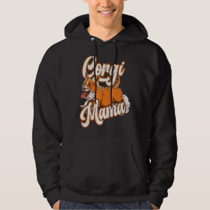 Corgi Women Girls Puppy Mum Dog Mama Hoodie