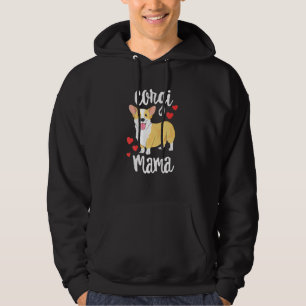 Corgi Women Girls Puppy Mum Dog Mama Hoodie