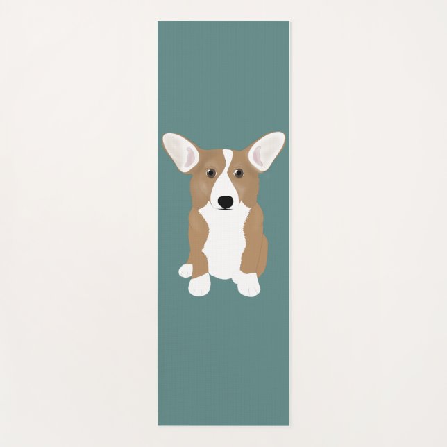 Corgi Yoga Mat (Front)