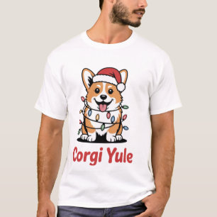 Corgi Yule Funny Christmas Kawaii Corgi Dog Lover T-Shirt