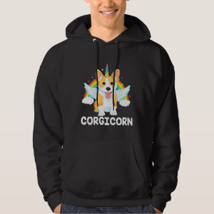 Corgicorn Unicorn And Corgi Hoodie
