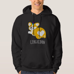 Corgicorn Unicorn Corgi Gag Your For A Dog Hoodie