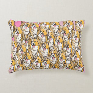 Corgie Accent Pillow