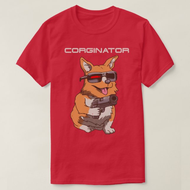Corginator  T-Shirt (Design Front)
