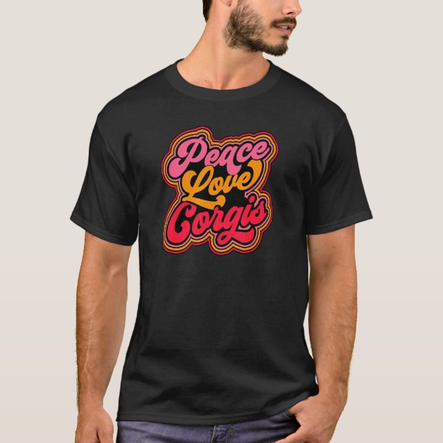 Corgis Adg036e T-Shirt (Front)