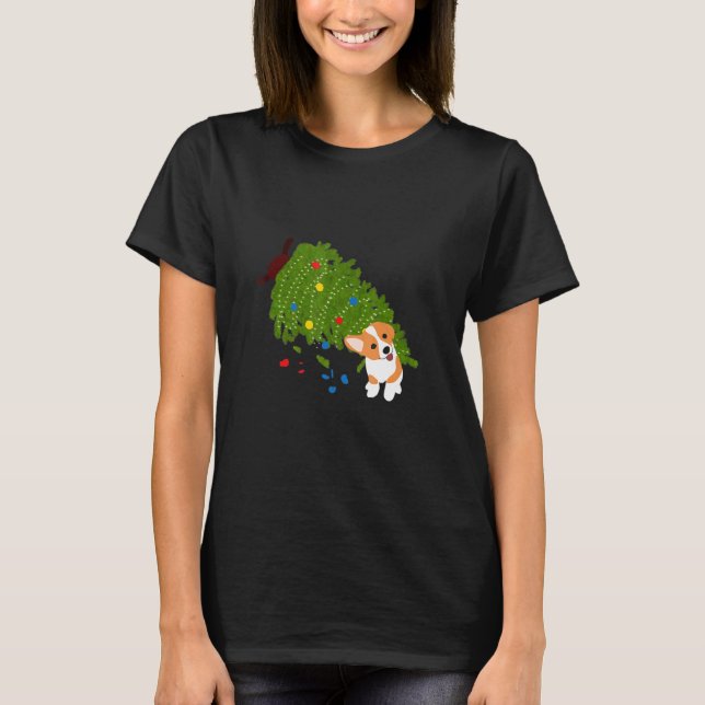 Corgis Christmas T-Shirt (Front)