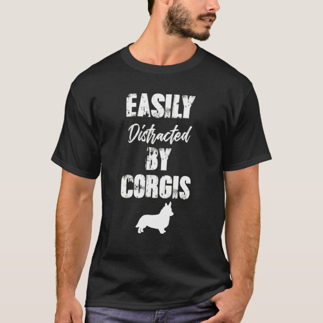 Corgis Womens Mens T-Shirt (Front)