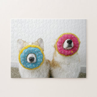 Corgnuts Corgi Doughnut Puzzle, 11" x 14", 252 Jigsaw Puzzle